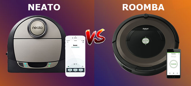 Neato vs. Roomba