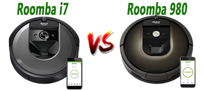 Roomba i7 vs 980
