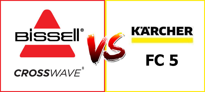Karcher FC5 vs Bissell CrossWave 2