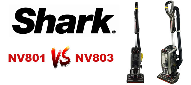 Shark NV801 vs NV803
