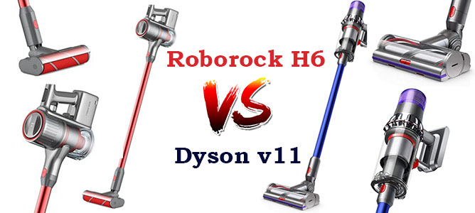 Roborock-h6 vs Dyson-v11