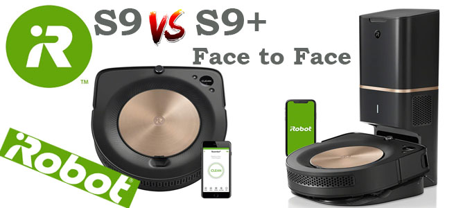 Roomba s9 vs s9+ face to face